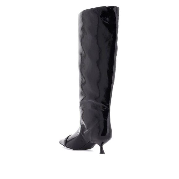 Ganni Synthetic Naplack Boots Women